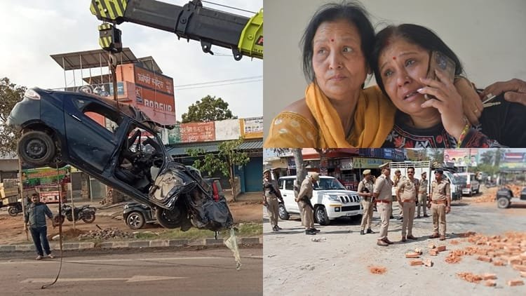 Moradabad: Car Blown To Smithereens In Massive Explosion; Seats were booked through app, four people from Haldwani died – Moradabad: Car Blown To Smithereens In Massive Explosion; Four Residents Of Haldwani Perish
