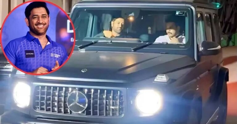 MS Dhoni: MS Dhoni broke traffic rules! Police issues challan of car, know the whole matter