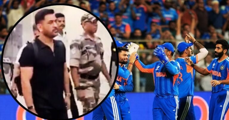 VIDEO: Mahendra Singh Dhoni reached Ahmedabad, excitement for the T20 World Cup final between India and New Zealand at its peak.