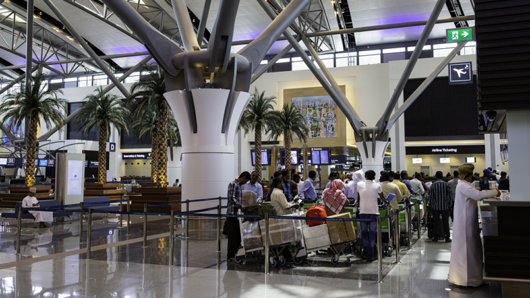 Middle East evacuation drives private flight surge from Oman airport