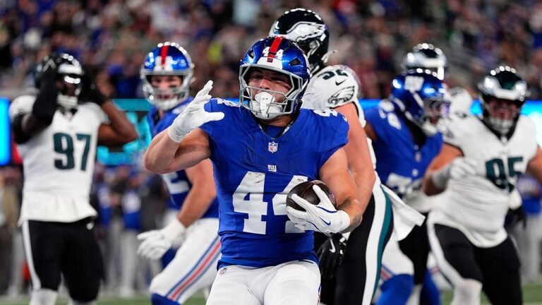 Giants RB Cam Skattebo claims CTE is fake and ‘just an excuse’ for players