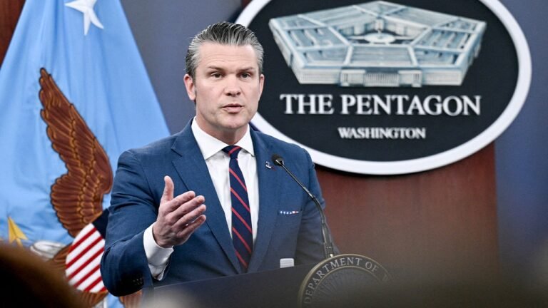 Pete Hegseth outlines three-part military mission strategy against Iran