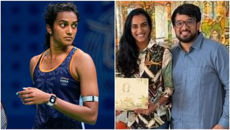 Pv Sindhu: Sindhu returned home, vented out her anger at not being able to play in All England by breaking the wall? Husband Venkat quipped – Pv Sindhu Lands Back In Bengaluru From Dubai; Husband Venkat Took Jibe; All England Championship
