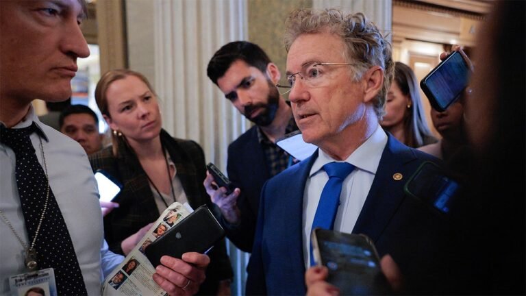 Rand Paul leaves door open to 2028 White House run decision after 2026