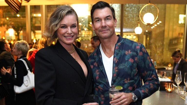 Jerry O’Connell says wife Rebecca Romijn got physical over Kamala Harris remarks