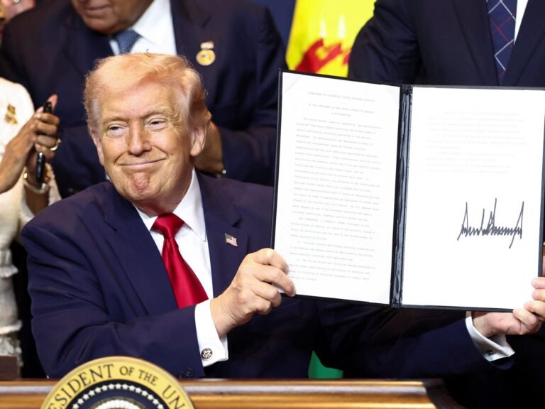 ‘They’re cancer’: Trump threatens cartels, Cuba at Latin American summit | Donald Trump News