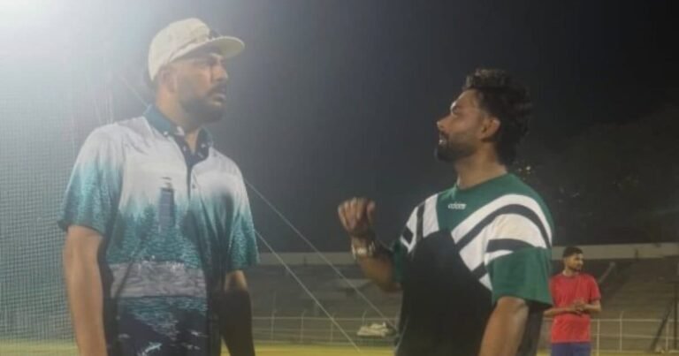 Rishabh Pant woke up after being out of Team India… took the help of Yuvraj Singh to save his career, showed his fierce form in the net