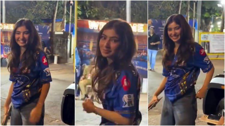 Mi Vs Kkr: Dhurandhar Actress Sara Arjun got Mumbai Indians fever, reached Wankhede to boost the team’s morale – Mi Vs Kkr: Dhurandhar Actress Sara Arjun Reached Wankhede Stadium To Watch Ipl 2026 Match