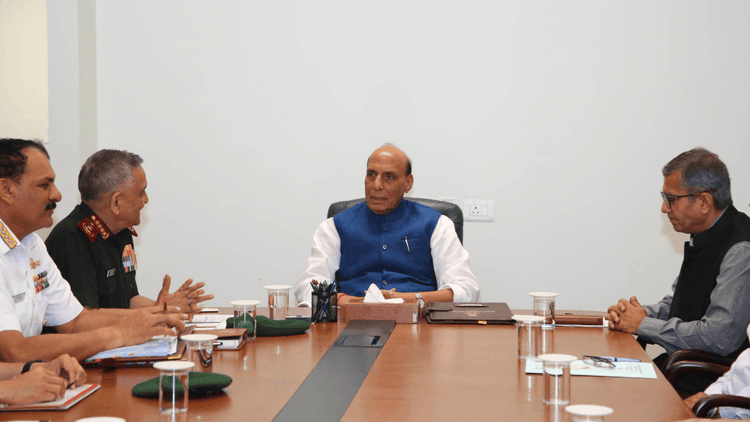 Amid Rising Global Tensions, A Meeting Was Held Under The Leadership Of Rajnath Singh To Review Defense Prepar