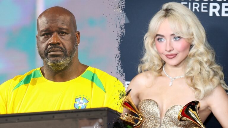 Shaq slams fake headline about Sabrina Carpenter messages