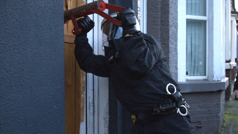Police anti organised crime operation ‘locks down’ Anfield area of Liverpool | UK News
