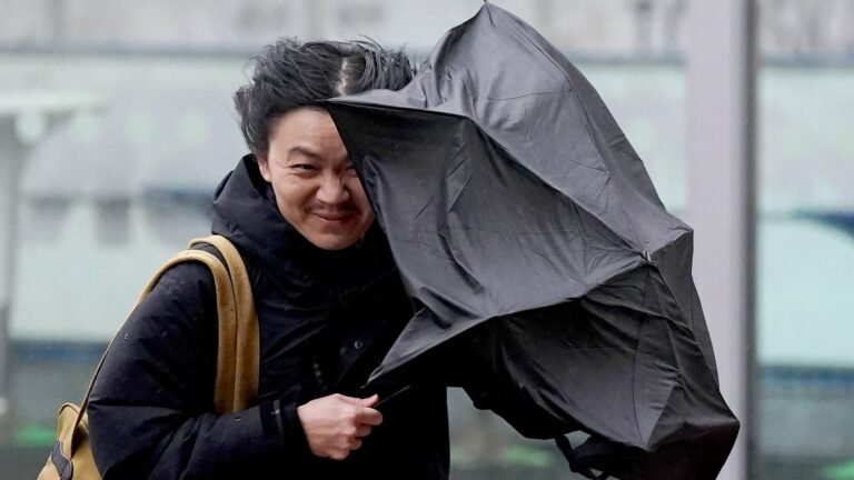 Weather warnings for strong winds issued for parts of UK | UK News