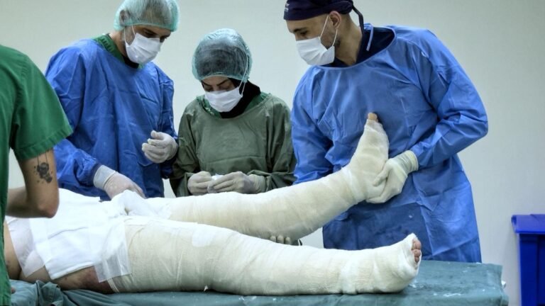 Lebanon doctors accuse Israel of repeating Gaza’s ‘scorched earth policy’ with attacks on hospitals and staff | World News