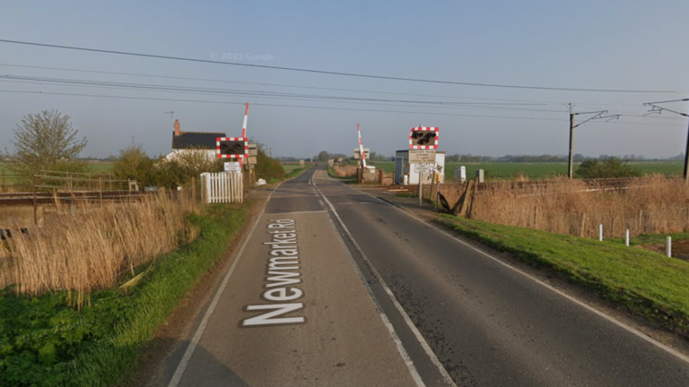 One person dies in collision involving car and train at level crossing | UK News