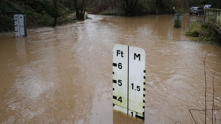Wettest winter on record for parts of the UK, says Met Office | UK News