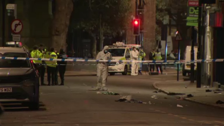 Derby: Man arrested on suspicion of attempted murder after ‘multiple pedestrians’ struck by car | UK News