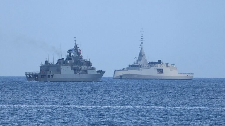 European nations step in to protect Cyprus as UK warship delay criticised