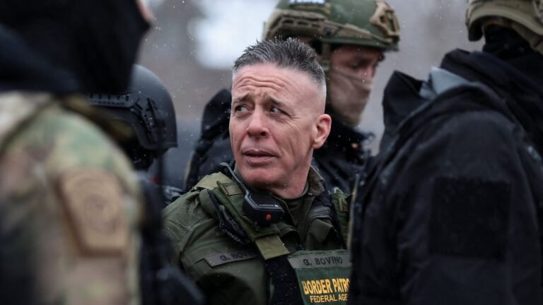 Gregory Bovino: The US immigration commander known for his ‘turn and burn’ tactics | US News