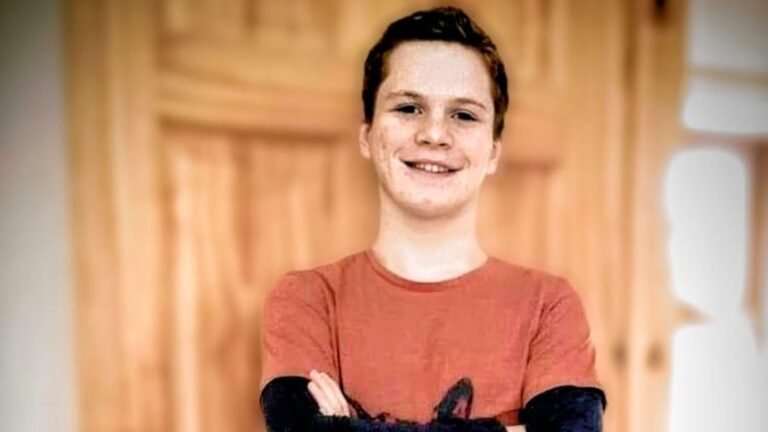 Mother speaks out after son fell to his death in high-rise railing incident | UK News