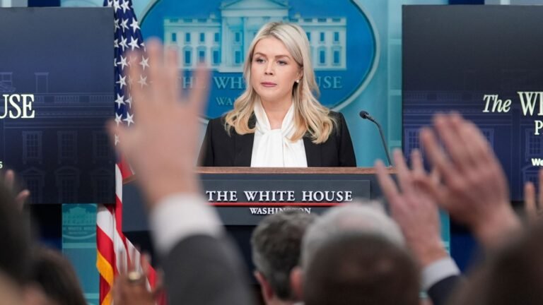 Talk of what comes next for the Iranian people was conspicuous in its absence from White House briefing | US News