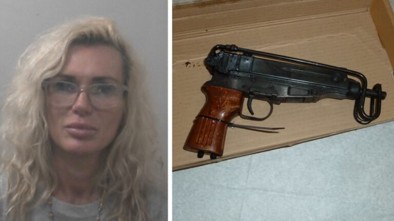 Woman jailed for smuggling heroin and ‘terrifying’ arsenal of guns into UK | UK News