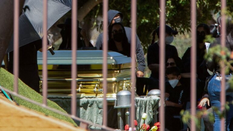 Mexican drug lord ‘El Mencho’ buried in golden casket | World News