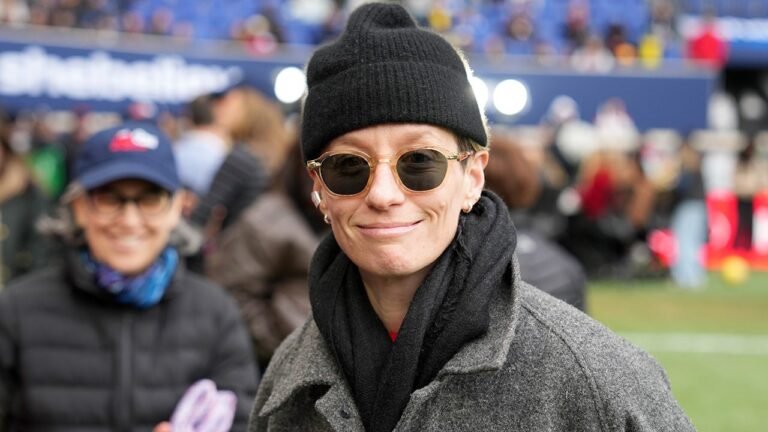 Megan Rapinoe praises ‘bravery and courage’ of Iranian women’s soccer team
