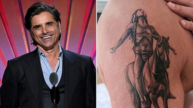 John Stamos gets first tattoo at 62 inspired by Beach Boys symbol