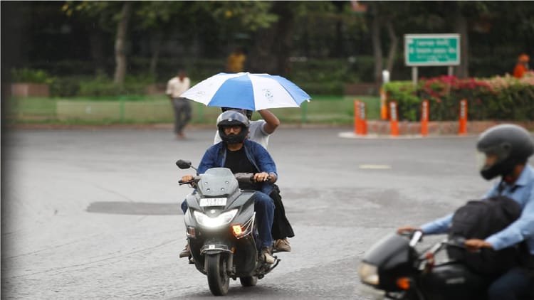 Weather changes in Delhi-NCR: Dark clouds gathered in the sky, rain in many areas – Weather Changes In Delhi-NCR Rain In Some Areas Relief From Heat
