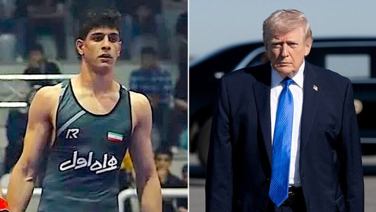 Trump condemns Iran over execution of teenage wrestler Saleh Mohammadi