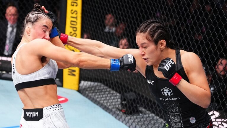 UFC Seattle: Alexa Grasso knocks out Maycee Barber