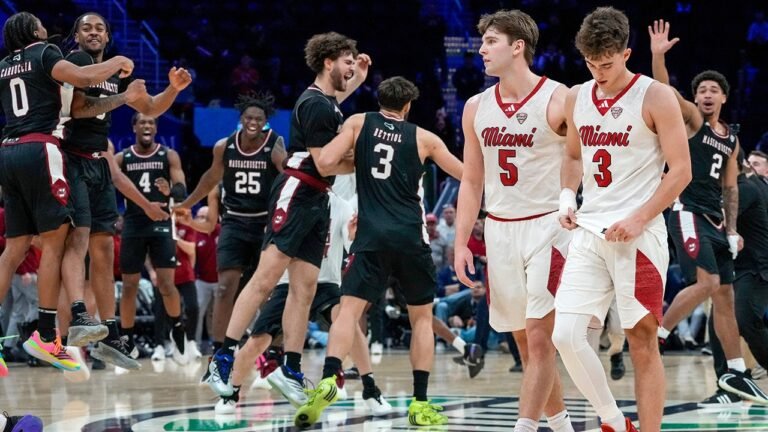 Miami of Ohio’s undefeated season ends with loss to UMass in MAC tournament