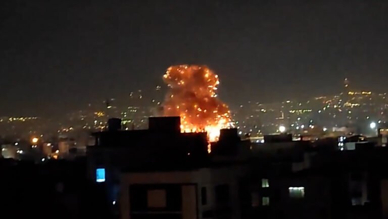Massive explosions, fires from US-Israeli strikes on Tehran