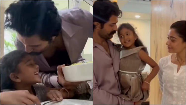 Vijay-Rashmika fulfilled their promise, welcomed their little fan by inviting them home; The girl shared a video and showed a glimpse – Vijay Deverakonda Rashmika Mandanna Hosts Little Fan At Hyderabad Home After Wedding Complaint Serves Food