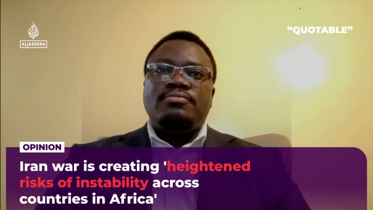 Iran war is creating ‘heightened risks of instability across countries in A | US-Israel war on Iran