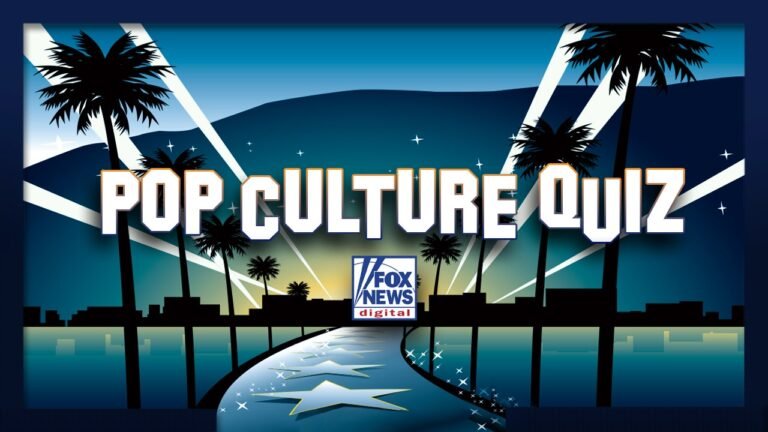 Take Fox News Digital’s Pop Culture Quiz, and test your celebrity knowledge