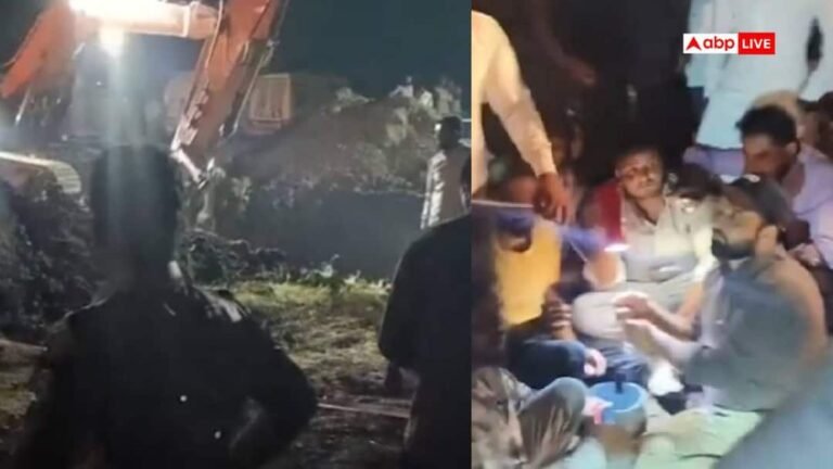 MP News: Two and a half year old innocent boy fell into borewell in Ujjain, stuck at 60 feet, rescue operation underway