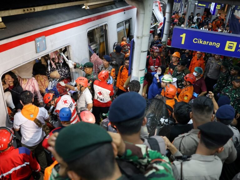 Five killed in train crash near Indonesia’s Jakarta; rescue efforts ongoing | Transport News