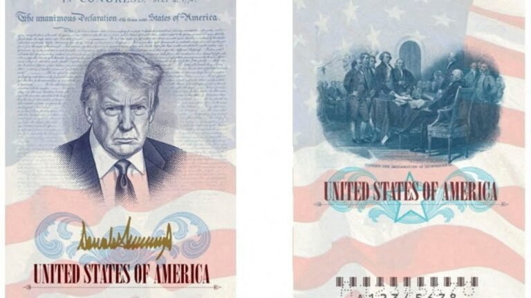 Trump to feature on limited-edition US passports for 250th anniversary | Donald Trump News