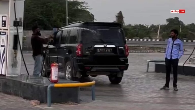 Rajasthan News: Scorpio had to be made heavy by pouring diesel on it, 2 youths arrested, car seized