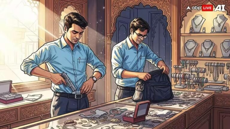 Giridih News: Robbery by posing as fake GST officer, absconds with jewelery worth Rs 20 lakh in 15 minutes