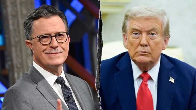 Stephen Colbert mocks Trump supporters still behind the president