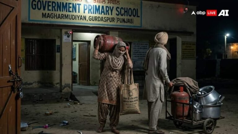 Punjab: Theft in Gurdaspur government school, thieves took away gas cylinder and mid-day meal items.