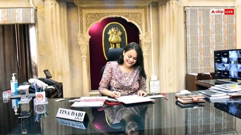 Rajasthan: IAS Tina Dabi is now transferred to this city, know where is her husband’s posting?