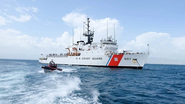 Coast Guard seizes 4,500 lbs of cocaine worth $34 million off Ecuador coast
