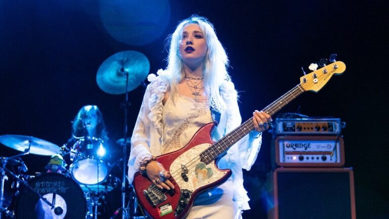 Lambrini Girls drop out of Coachella 2026 after singer’s neck fracture