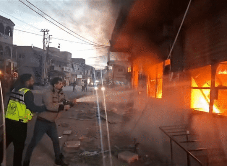 Lebanese firefighters respond to aftermath of Israeli strike | Israel attacks Lebanon News