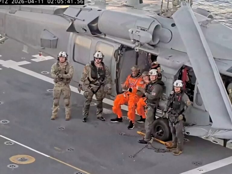 Title: Artemis II astronauts journey back to Earth after Moon mission | Space