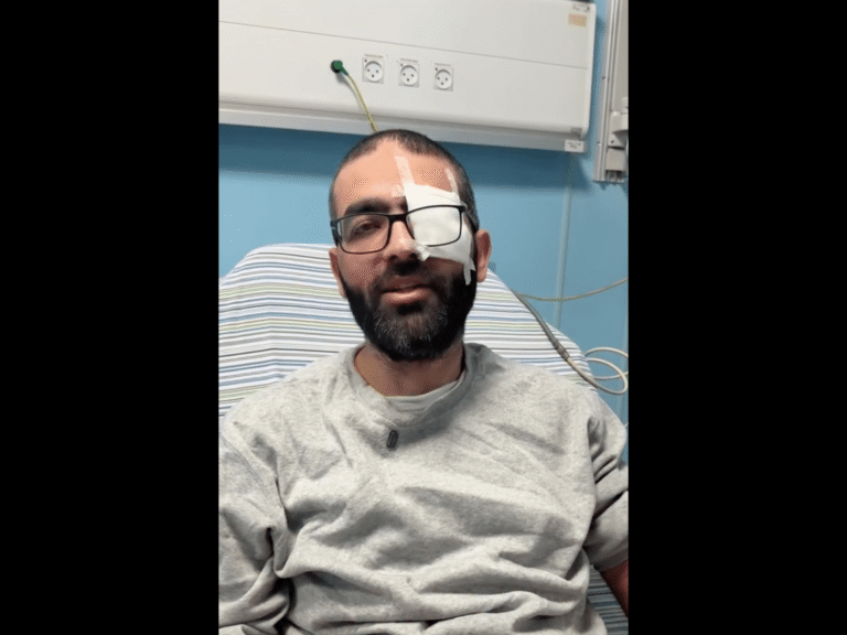 Palestinian journalist describes losing prosthetic eye in Israeli prison | Israel-Palestine conflict