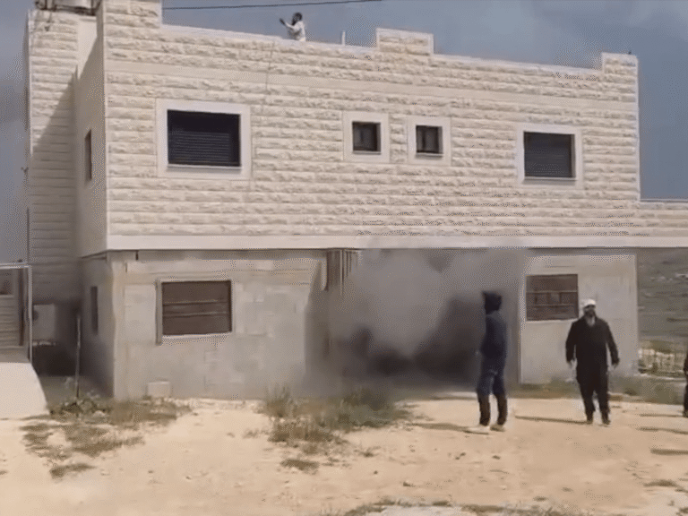 Israeli settlers attack Palestinians and set house on fire | Israel-Palestine conflict